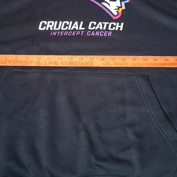 New England Patriots Nike Crucial Catch Hoodie XXL Pullover Hooded Sweatshirt - Picture 4 of 16